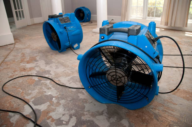 Water damage restoration process in PA